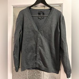 Jack & Jones Gray Cardigan Sweater